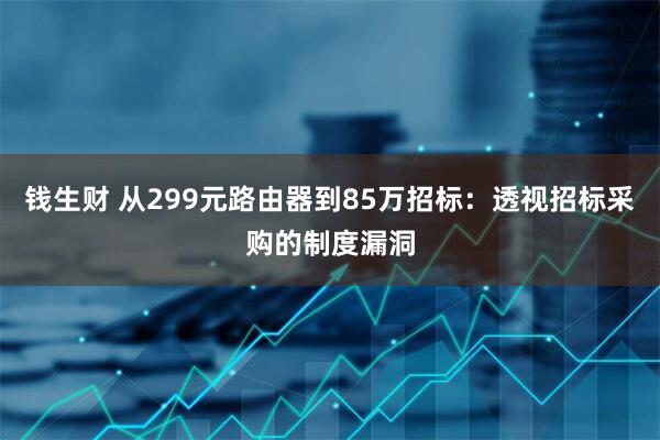 钱生财 从299元路由器到85万招标：透视招标采购的制度漏洞